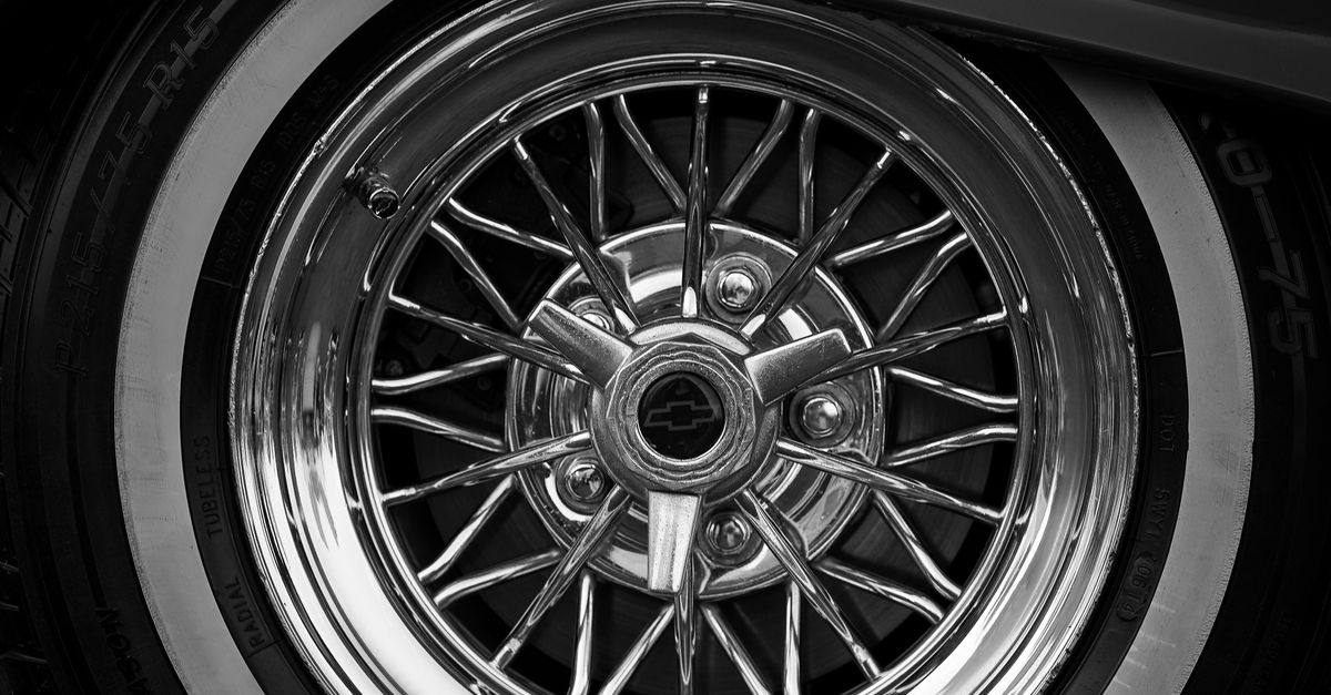 Chrome automotive detail