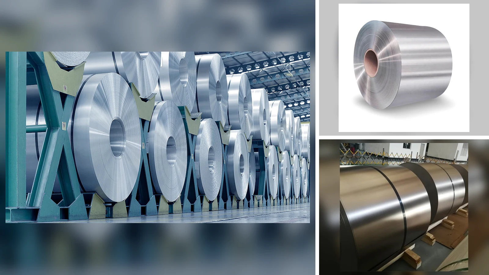 Titanium coils prepared before rolling