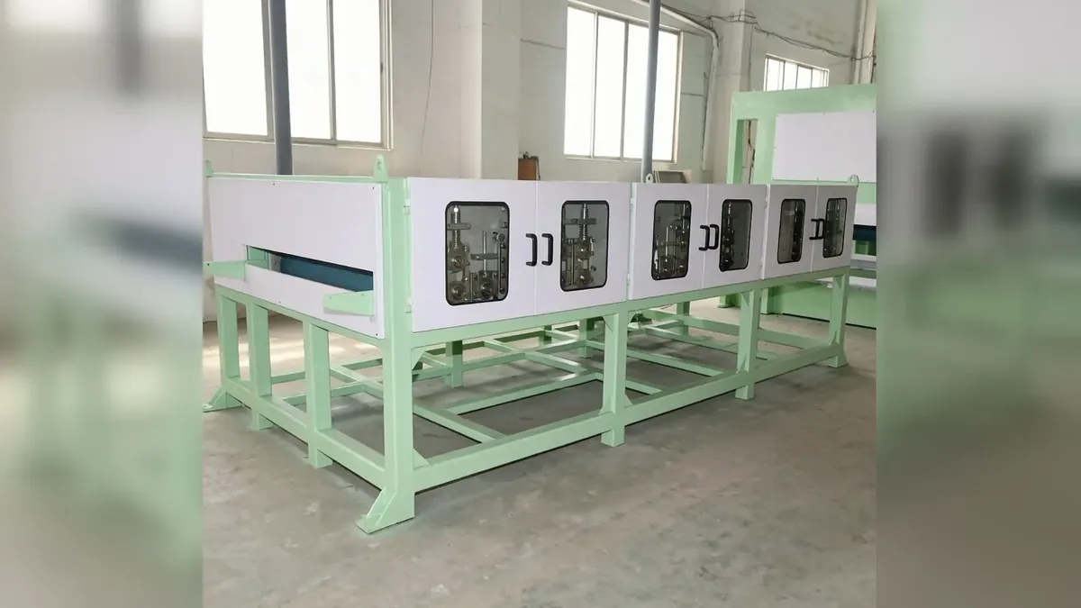 cleaning and drying machine section for stainless steel coil