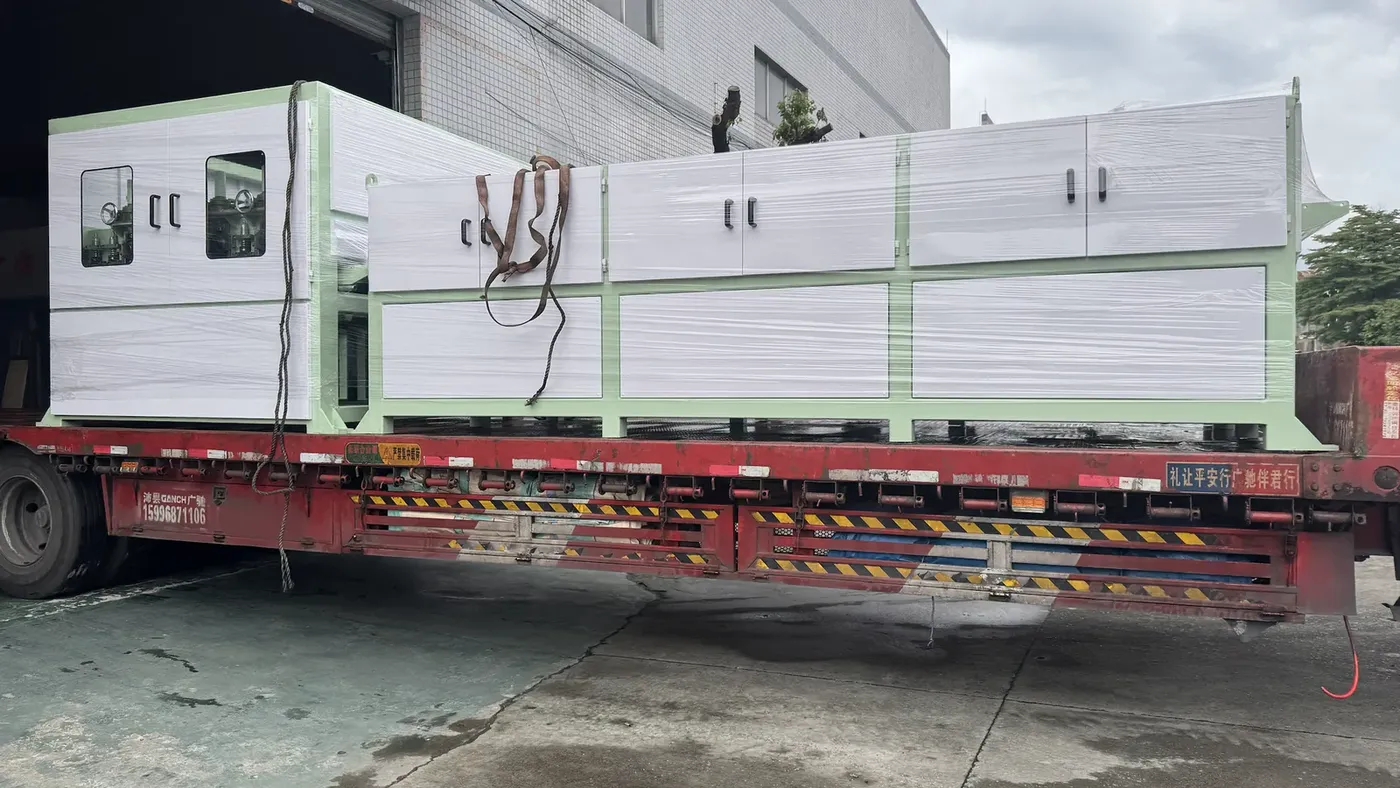 1600 type sheet to sheet polishing and grinding machine loading in Foshan