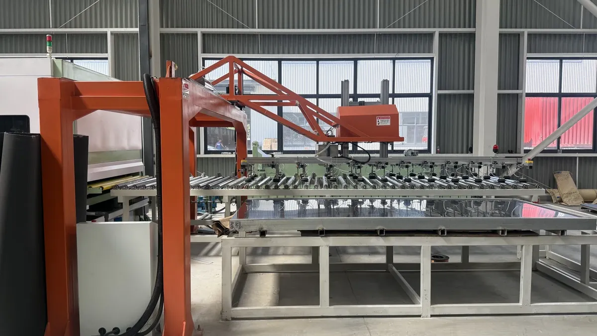 1600 type sheet to sheet polishing and grinding machine installation in Chengdu Sichuan